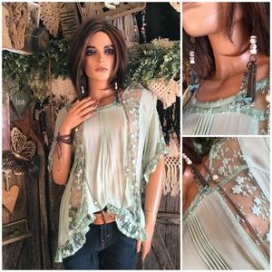 The Georgette Ruffled Trim Tunic